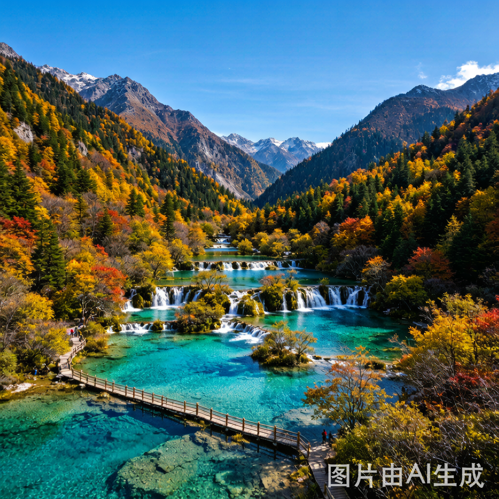 九寨沟-黄龙双飞5日纯玩