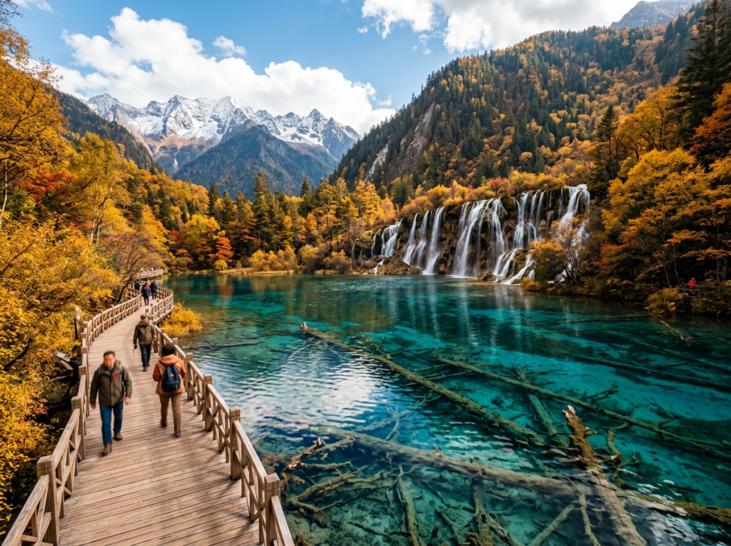 Jiuzhaigou & Huanglong 5-Day Pure Sightseeing Tour