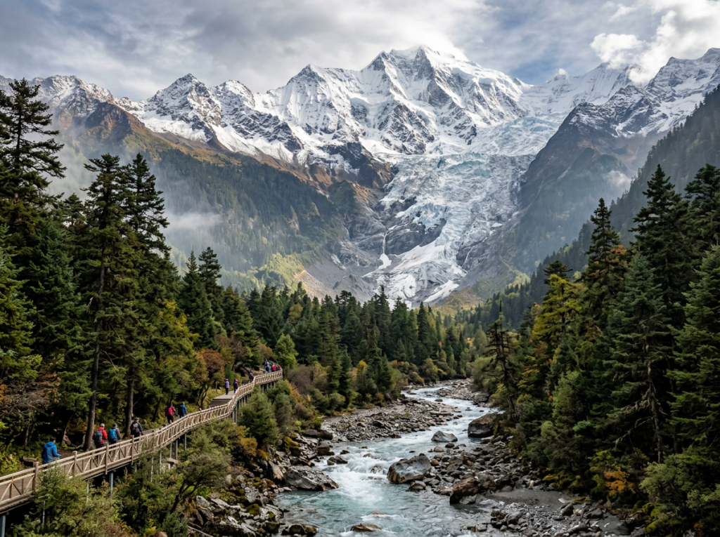 Hailuogou Glacier & Gongga Foothills 3-Day Tour
